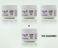 NTN - UV GEL CLEAR 15ml 3+1 ZDARMA