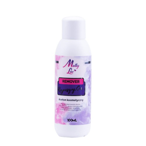 Aceton s vůní - remover - MOLLY LAC 100ml