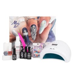 Gél lak sada na nechty Fluo Spring s 48W lampou