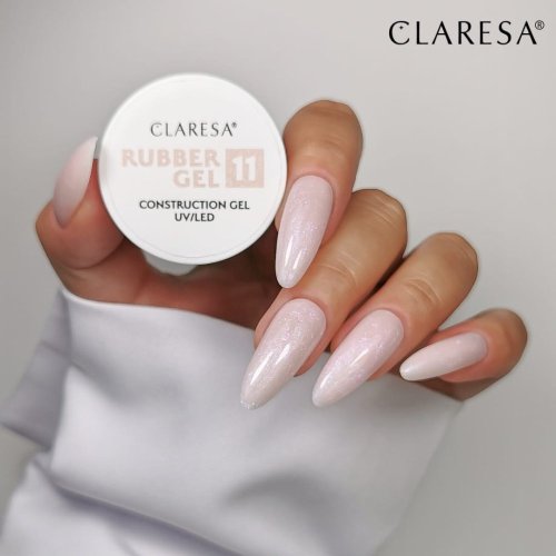 CLARESA RUBBER GEL stavební gél č.11 - 90g