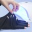 UV ochranné rukavice pro lampy - černé