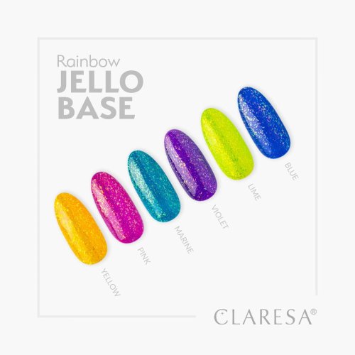 CLARESA RAINBOW JELLO BASE Pink - 5g
