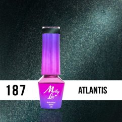 Gel-lak MOLLY LAC Cat eye Timelles ATLANTIS č.187
