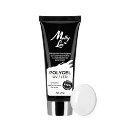 Polygel Molly Lac White 30 ml