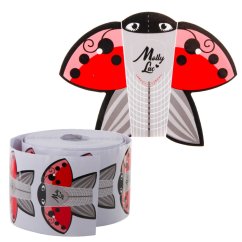 Šablony MOLLY LAC na nechty lady bug 50ks
