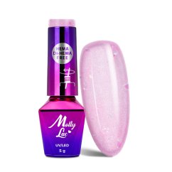 Gél lak MOLLY LAC Sparkling French Wedding Mermaid 5ml č.706