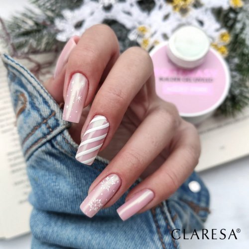 CLARESA SOFT&EASY stavební gél MILKY PINK - 90g