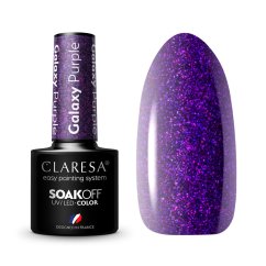 CLARESA hybridní lak GALAXY PURPLE - 5g