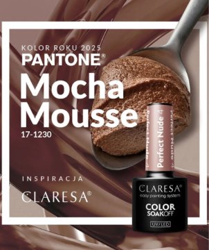 Barva roku 2025: Mocha Mousse v nehtovém designu
