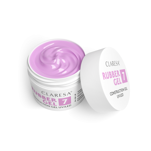 CLARESA RUBBER GEL stavební gél č.7 - 90g