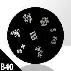 Plíšek na razítkování  b40