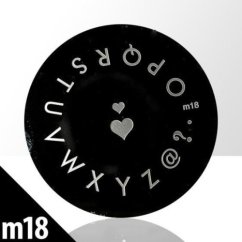 Plíšek na razítkování m18