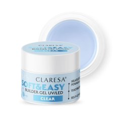 CLARESA SOFT&EASY stavební gél CLEAR - 12g