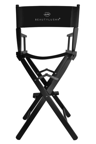 Hliníková kosmetická židle s opěrkou hlavy