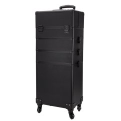 Kosmetický kufřík XXXL 4v1 3D Total Black